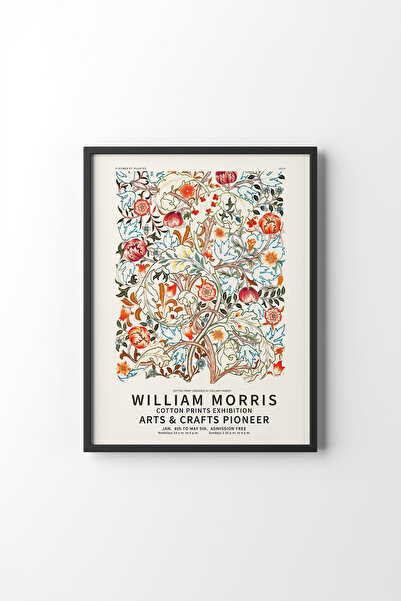 epiqart William Morris - Siyah Çerçeve