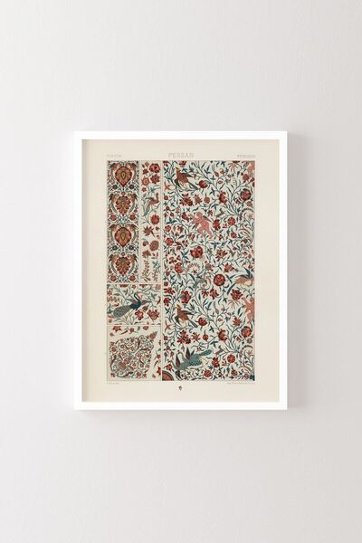 epiqart Μοτίβο Περσικής - Λευκό Πλαίσιο