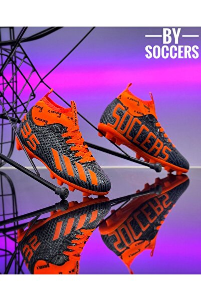 by Soccers Çoraplı Futbol Krampon Halısaha Ayakkabısı