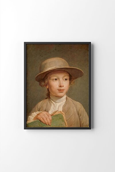 epiqart Girl's Portrait - Black Frame