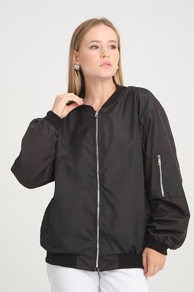 İLKCET MODA Unisex Oversize Parachute Seasonal Bomber Jacket
