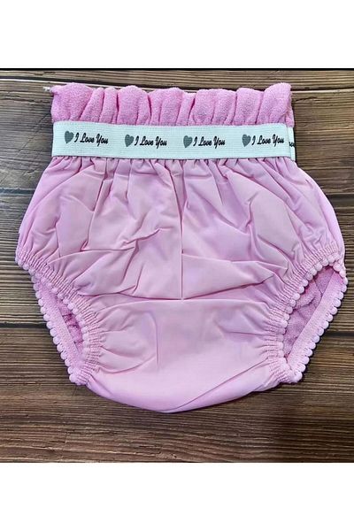 skycott Pink "Love You" Printed Girl's Training Weight