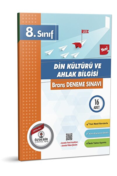 Genel Markalar Özdebir 8.sınıf Lgs Din Kültürü 16 Deneme - Özdebir Lgs Deneme