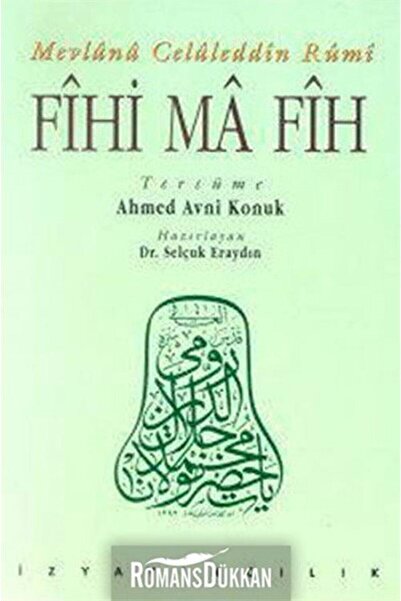 İz Yayıncılık Fihi Ma Fih - Mevlana Celaleddin Rumi