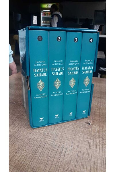 yüksel yayıncılık Hayatüs Sahabe 4.cilt Takım 22*14,50 Cm