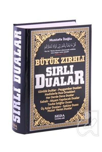 Seda Yayınları Büyük Zırhlı Sırlı Dualar (büyük Boy)
