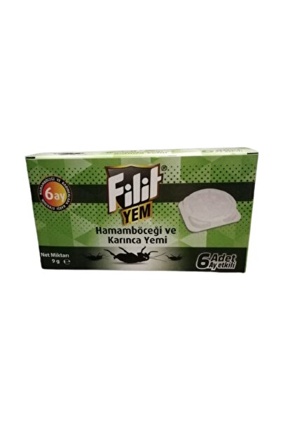 Dual Chemical Filit Hamam Böceği Ve Karınca Yemi - 6 Adet X 9 gr (ETKİLİ PARA...