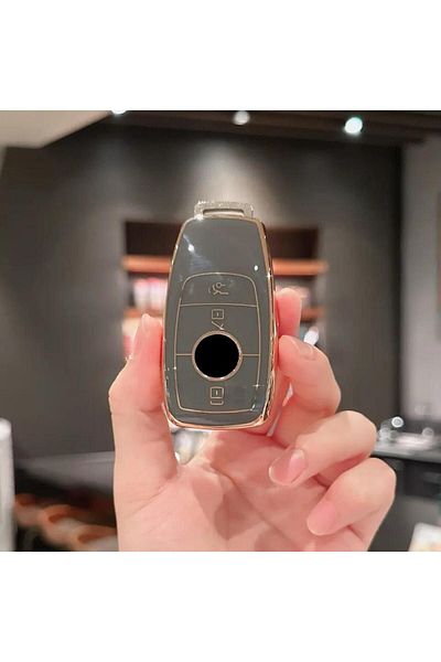 AYZ GARAGE Gray TPU Material Mercedes-benz Key Case