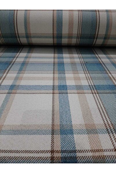 Dizayn Tekstil Mavi Döşemelik Kumaş