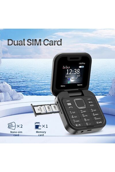 Urfakent Flip Model Kapaklı Tuşlu Telefon(LÜTFEN ÜRÜN VİDEOSU VE AÇIKLAMASINI IZLEYİP OKUYUNUZ)