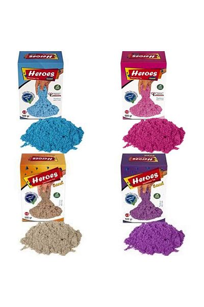 Mçb Group Heroes Kinetic Sand 500 Gr Play Sand (1 Piece)