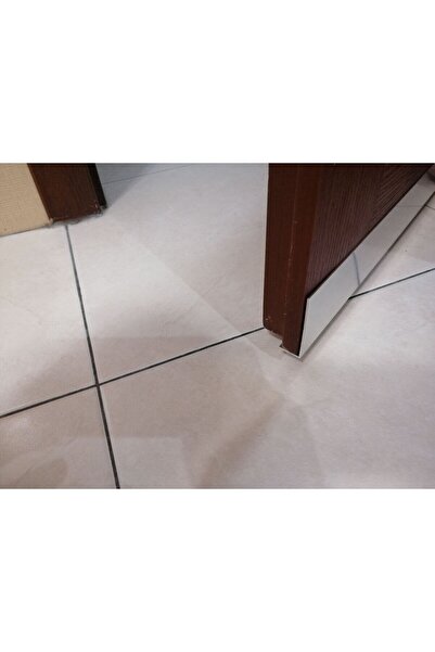 TAHTASAKAL ALÜMİNYUM Alüminyum Kapıaltı L Koruma - Tekmelik ( 6 Cm Yükseklik - 75 Cm Uzunluk 2 Adet )