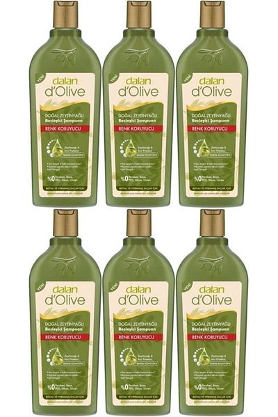 Dalan D'Olive 400 Ml Color Protection Shampoo with 6 Olive Oil