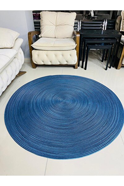 JÜTEX HOME jüt Hasır görünümlü Desenli Modern El Örgüsü daire Halı Kilim