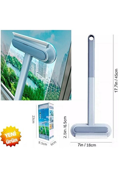 mrtbilisim 4 In 1 Cam Pencere Temizleme Sileceği Koltuk Halı Tüyü Toplama Fon...