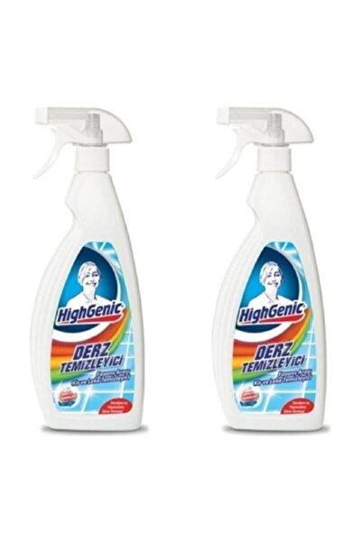 Highgenic Derz Fayans Arası Kir Ve Leke Temizleyici 750 ml 2 Li Set