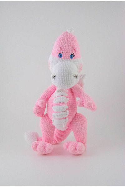 WOLANS 471 Μοντέλο Off White Soft Velvet Bunny Baby Knitting String - Μαλακό παιχνίδι κορδόνι