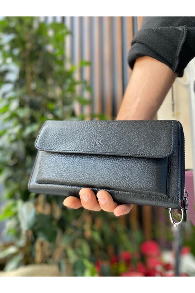 Rse Leather Goods Hakiki Deri El Portföyü/telefon Bölmeli/el Bantlı - Kişisel...