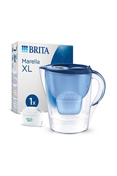 BRITA MARELLA XL FİLTRELİ SÜRAHİ PRO-MAVİ 3,5 LT