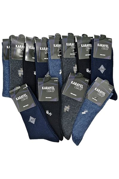 HANKARAYEL 12 пакета мъжки памучни чорапи