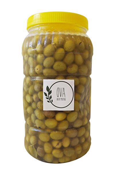 Ova Hatay Mutfağı Hatay El Kırması  3 kg - Ev Yapımı Yeşil Zeytin