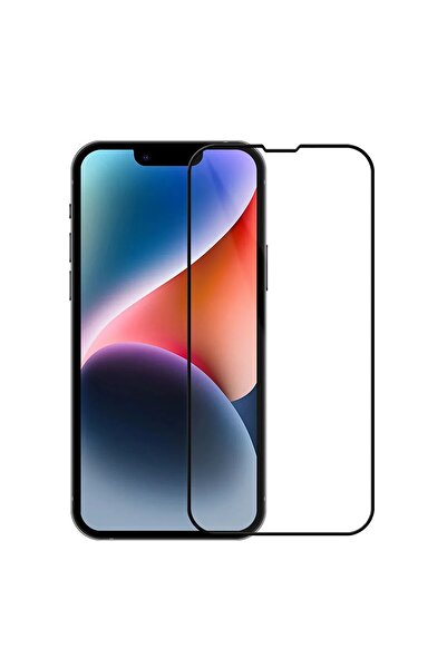 REON İphone 14 Tam Kaplayan 5D Ekran Koruyucu Kırılmaz Cam