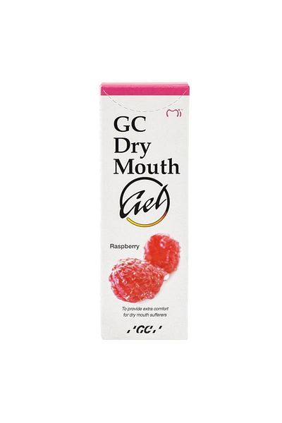 GC Mouth Dry Cream - Dry Mouth Gel; Raspberry Flavored