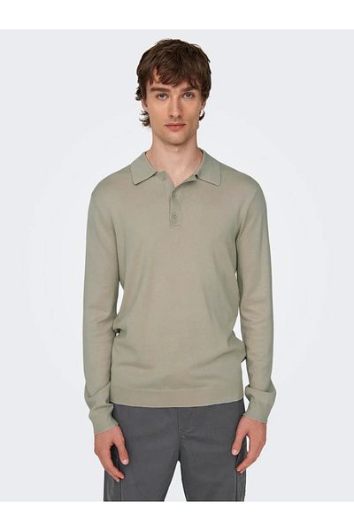 Only & Sons Ανδρικό πλεκτό πουλόβερ Polo Neck - 22021184