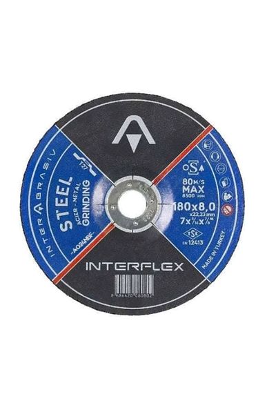İnter Interflex 180*8 Grinding Stone (5 Pcs)