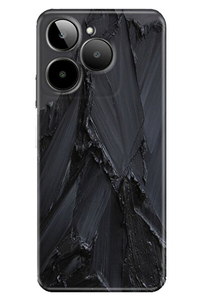 General Mobile ERA 30 Kılıf Telefon Kılıfı ERA30 Baskılı Siyah Beton