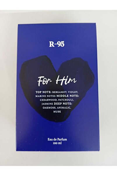 Rebul R-95 For Him Bergamot Patchouli Musk Eau De Parfüm 100 Ml