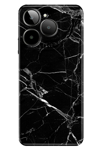 General Mobile ERA 30 Kılıf Telefon Kılıfı ERA30 Baskılı Mermer Siyah