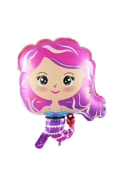 CUGY MERMAID TAIL CONCEPT BIRTHDAY PARTY ORNAMENT BALLOON CHAIN FOR GIRLS
