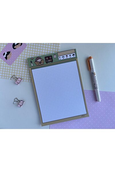Efsu A5 Nude Poly Memopad/notepad/defter