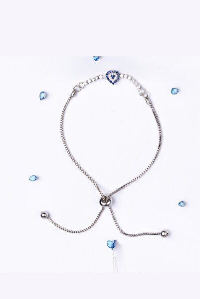 Blue Glow on Your Wrist - Blue Heart Bracelet