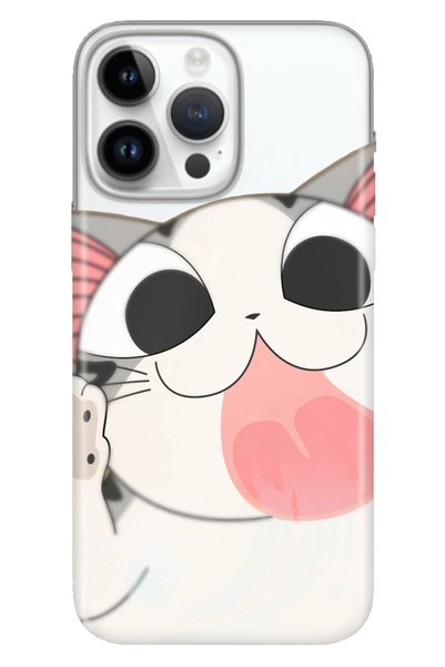 Cekuonline Case for iPhone 16 Pro Case Phone Case 16 Pro Printed Fat Cat