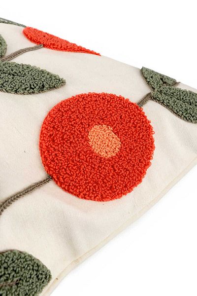 Bursa İpek Throw Pillow Coral Punch