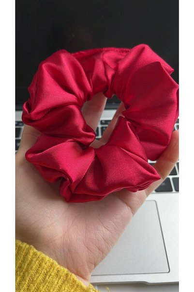 ElModa Boutique 10’lu Kına Gecesi Hediye Kırmızı Saten Toka Nedime Tokası