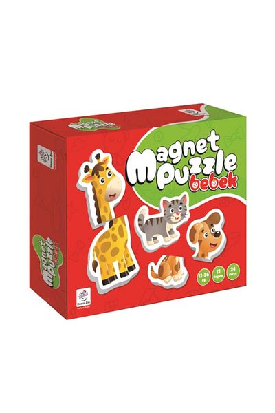 yükselen zeka Rising Intelligence Magnet Puzzle - Baby 12-36 Months