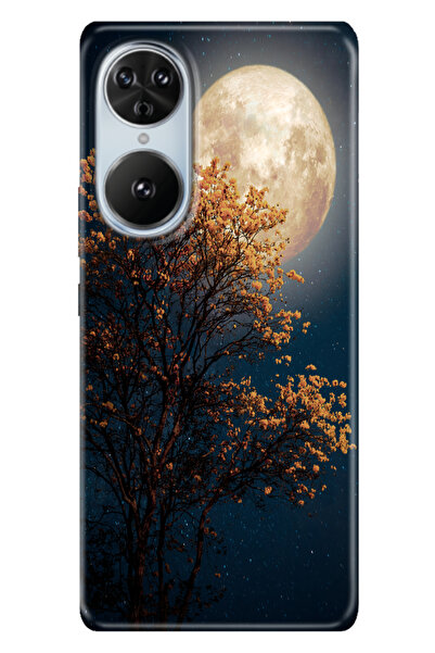 Reeder S19 Max Pro S Edge Kılıf Telefon Kılıfı Baskılı Dolunay