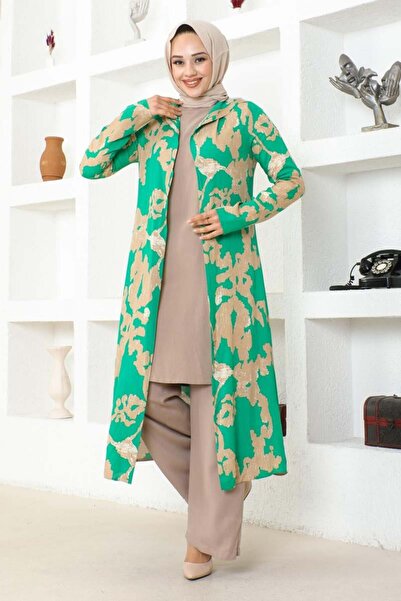 SGS Σετ τριπλής φόρμας με πράσινο σχέδιο