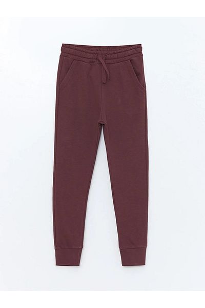 LC Waikiki LCW Kids - Φούτερ με χρώμα δαμάσκηνο