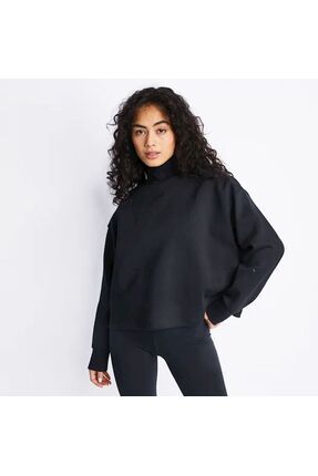 Nike Sportswear Tech Fleece Turtleneck Kad n Sweatshirt dd5628 010 Fiyat Yorumlar Trendyol
