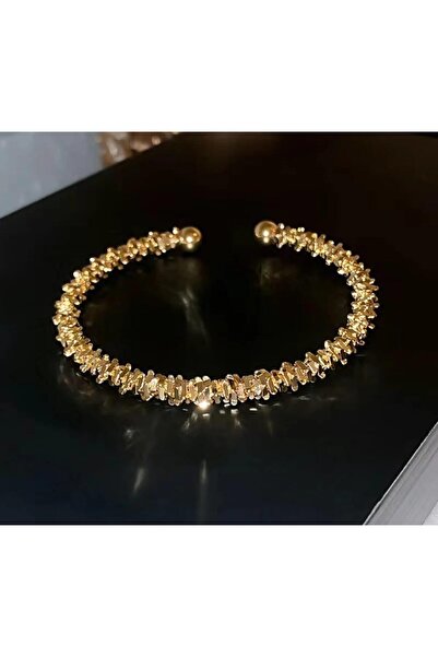 SONES Tasarım Bileğe Göre Ayarlanabilir Parlak Çelik Kelepce Sns103893