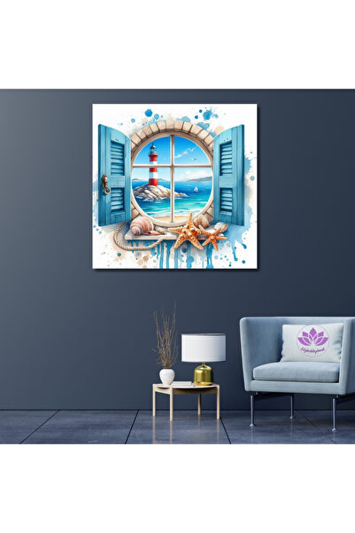 LİLYHOBBYLAND Sayılarla Boyama Hobi Seti  (Renkli Baskılı ÇERÇEVELİ) 40x40-ka...
