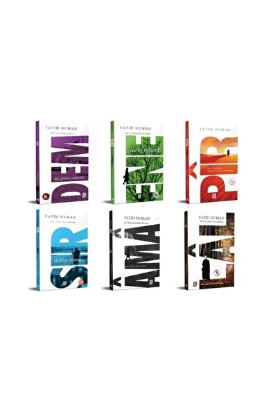Nesil Yayınları Fatih Duman Kitapları Seti 6 Kitap
