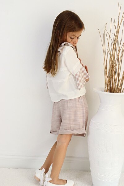 Sevimli Top and Bottom as Set, Shorts Set, Blouse, Shirt, Summer, Summer Set, Shorts, Girl