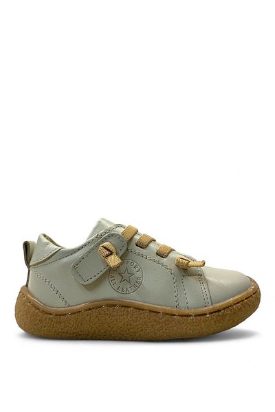 Tuğba Ortopedi 294 Orthopedic Unisex Baby Cream Shoes - 100% Genuine Leather, Ultra Soft