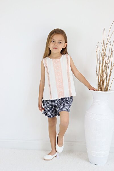 Sevimli Summer Blouse and Shorts Set for Girls - Set of 2