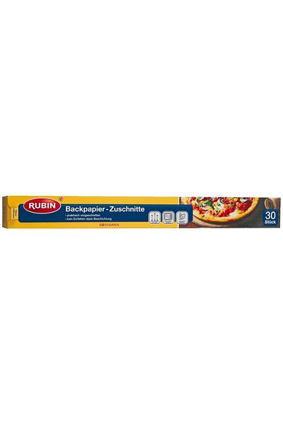 Rubin Oily Baking Paper 30 Pieces